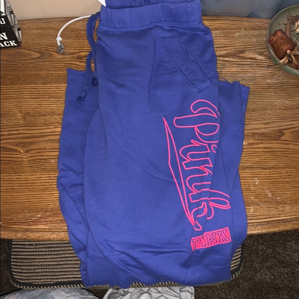 Pink sweatpants